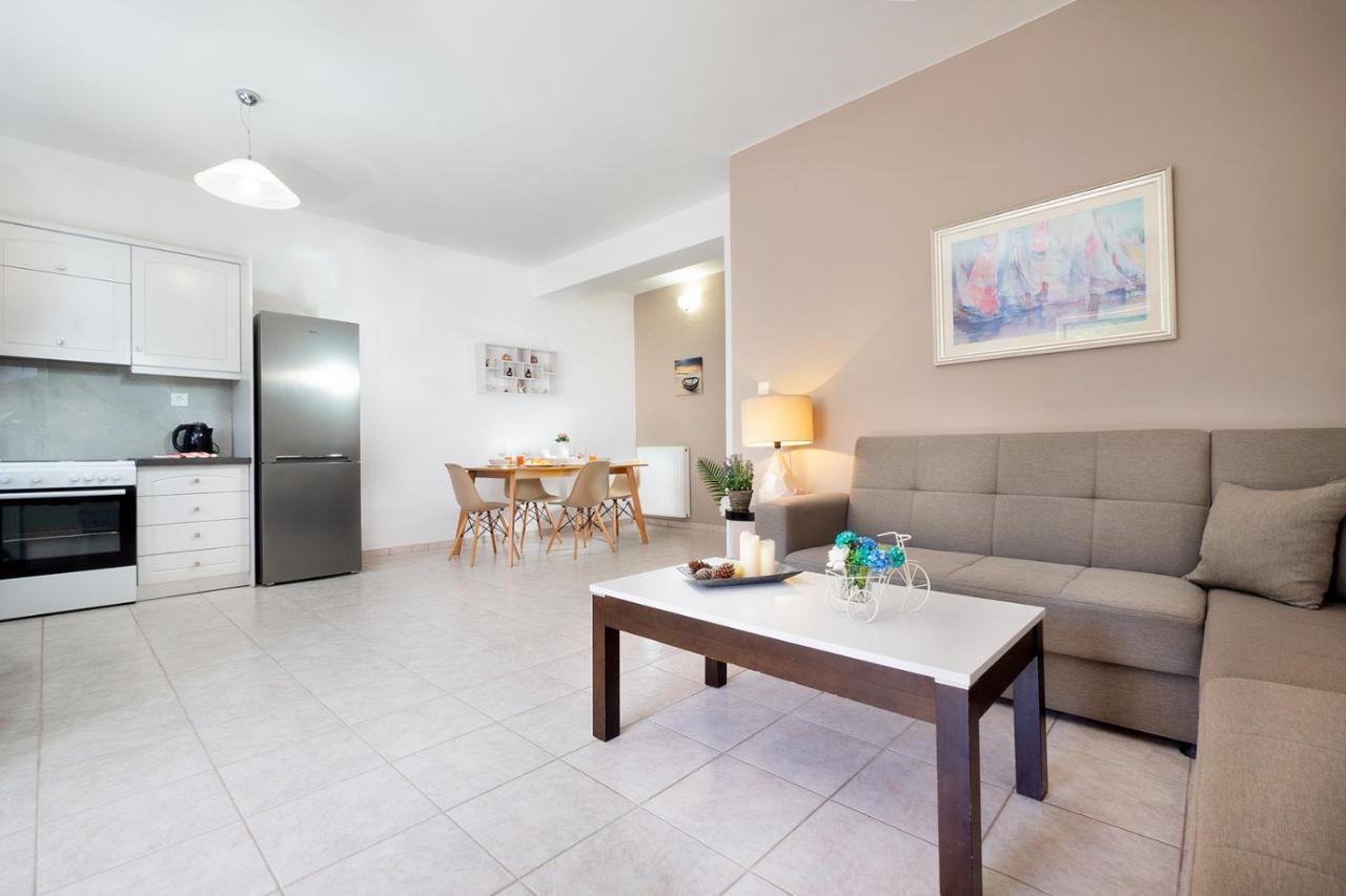 Aptera Beach Apartment Kato Daratso Buitenkant foto