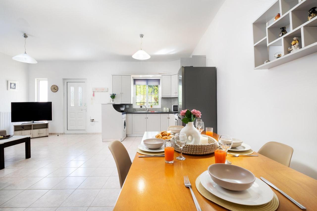 Aptera Beach Apartment Kato Daratso Buitenkant foto