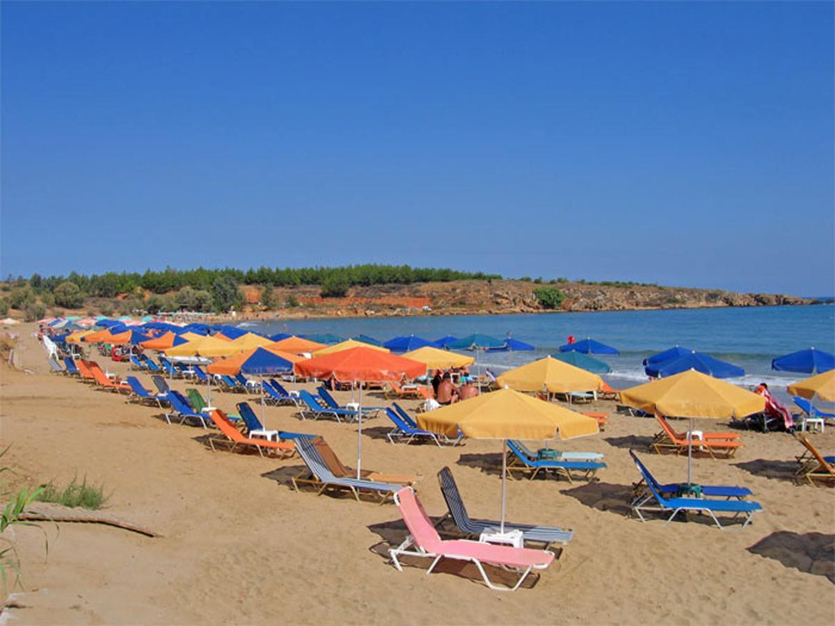 Aptera Beach Apartment Kato Daratso Buitenkant foto