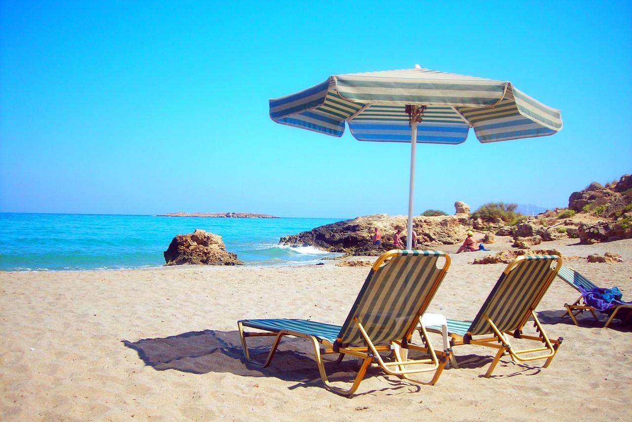 Aptera Beach Apartment Kato Daratso Buitenkant foto