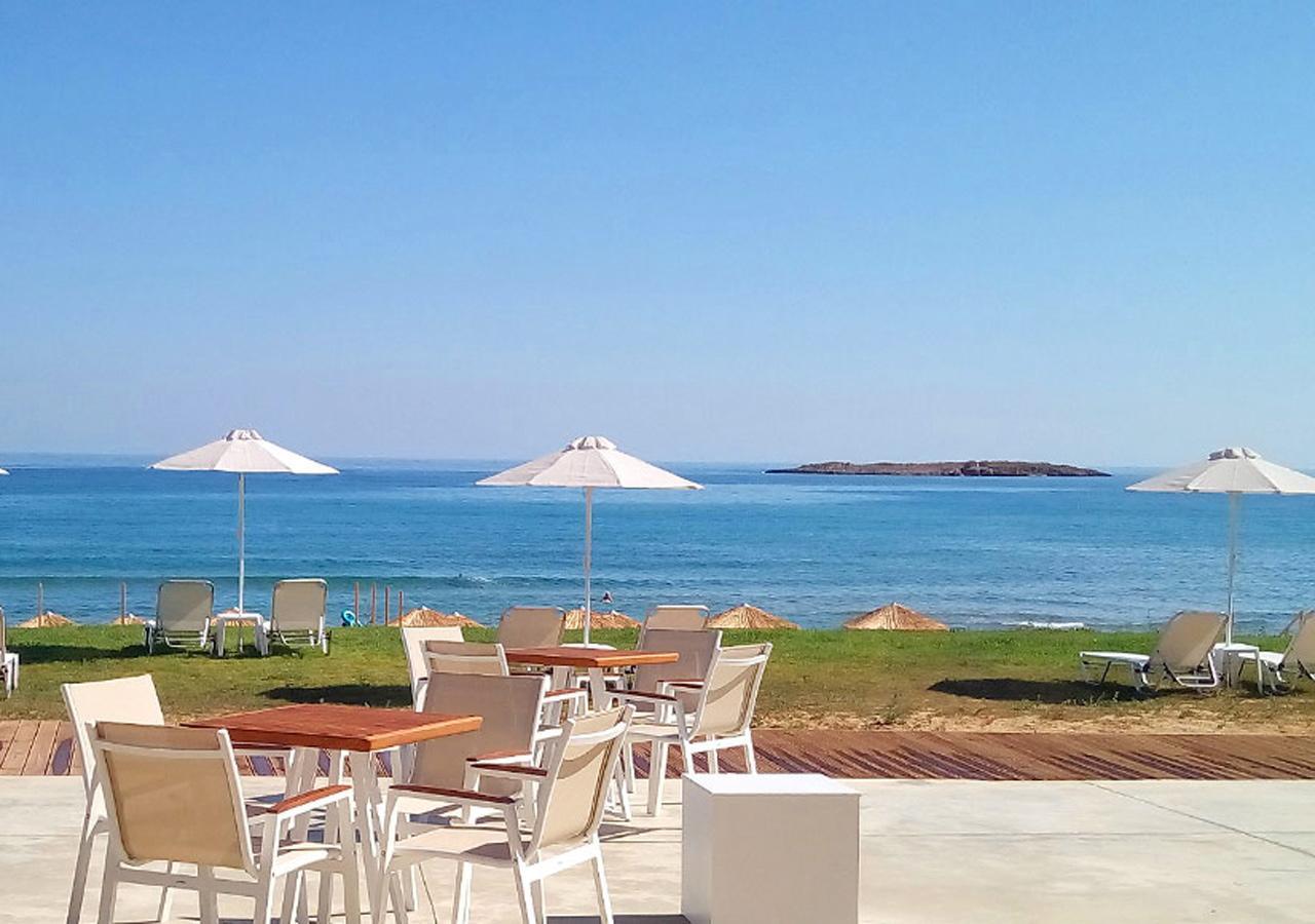 Aptera Beach Apartment Kato Daratso Buitenkant foto